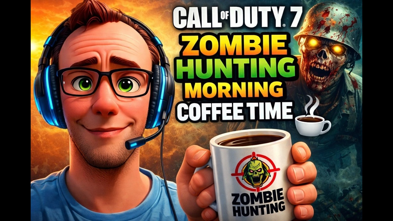 Call of Duty Black Ops 7 LIVE – 🎮 Morning Coffee Gaming Time  🔴 Zombies!