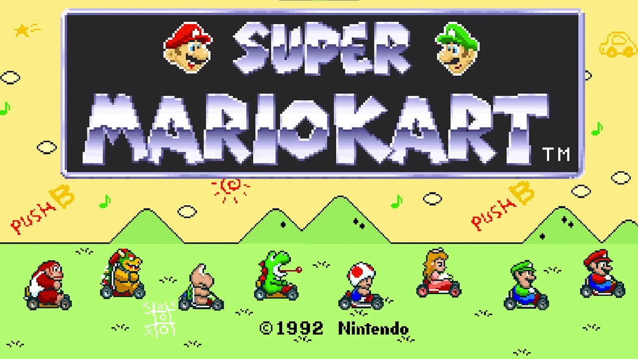 Mario Kart: Super Circuit - Sunset Wilds (SMK Styled)