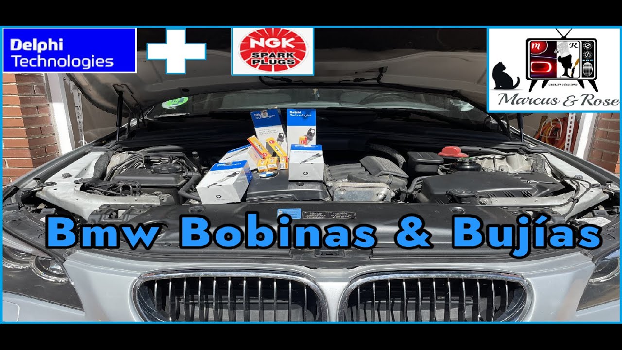 Como cambiar las bujías y bobinas en un #bmw  e60 serie 5 Motor N53 y N43 Ngk + Delphi