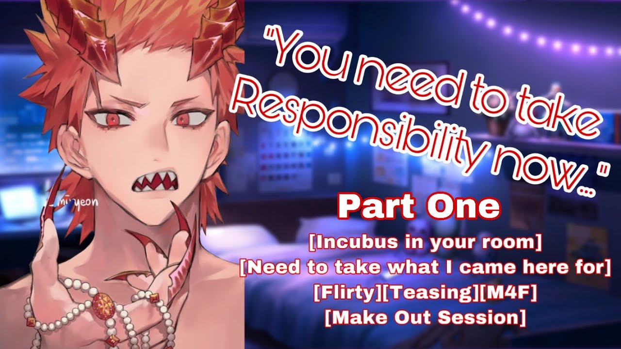 Demon guy in your room| Incubus Kirishima x Listener | Boyfriend Roleplay | [Flirty][Suggestive]