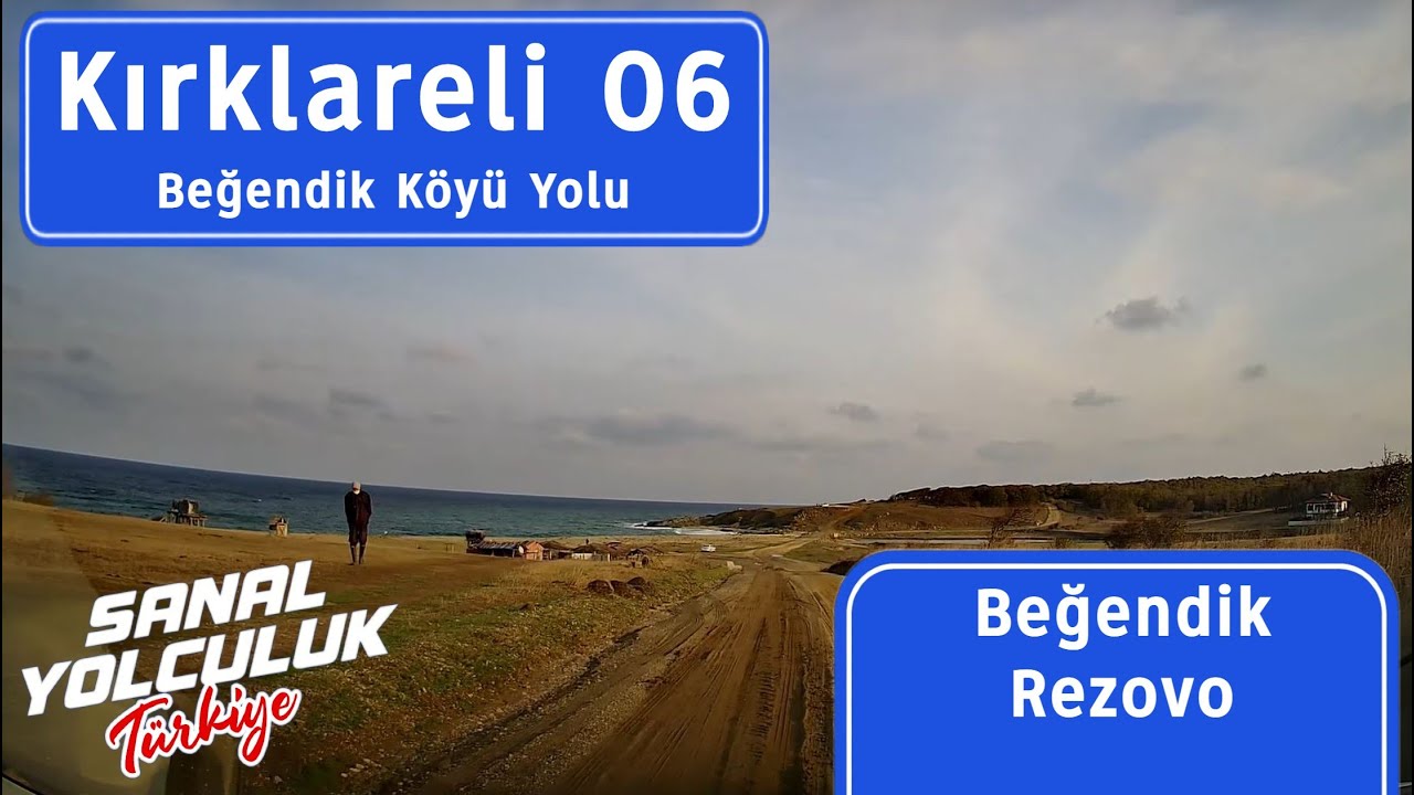 Kırklareli 06: Beğendik Köyü kumsalı, Bulgaristan Sınırı, Rezovo