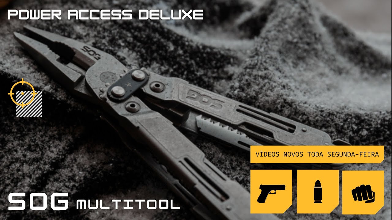 SOG Power Access Deluxe Multitool (Português BR)