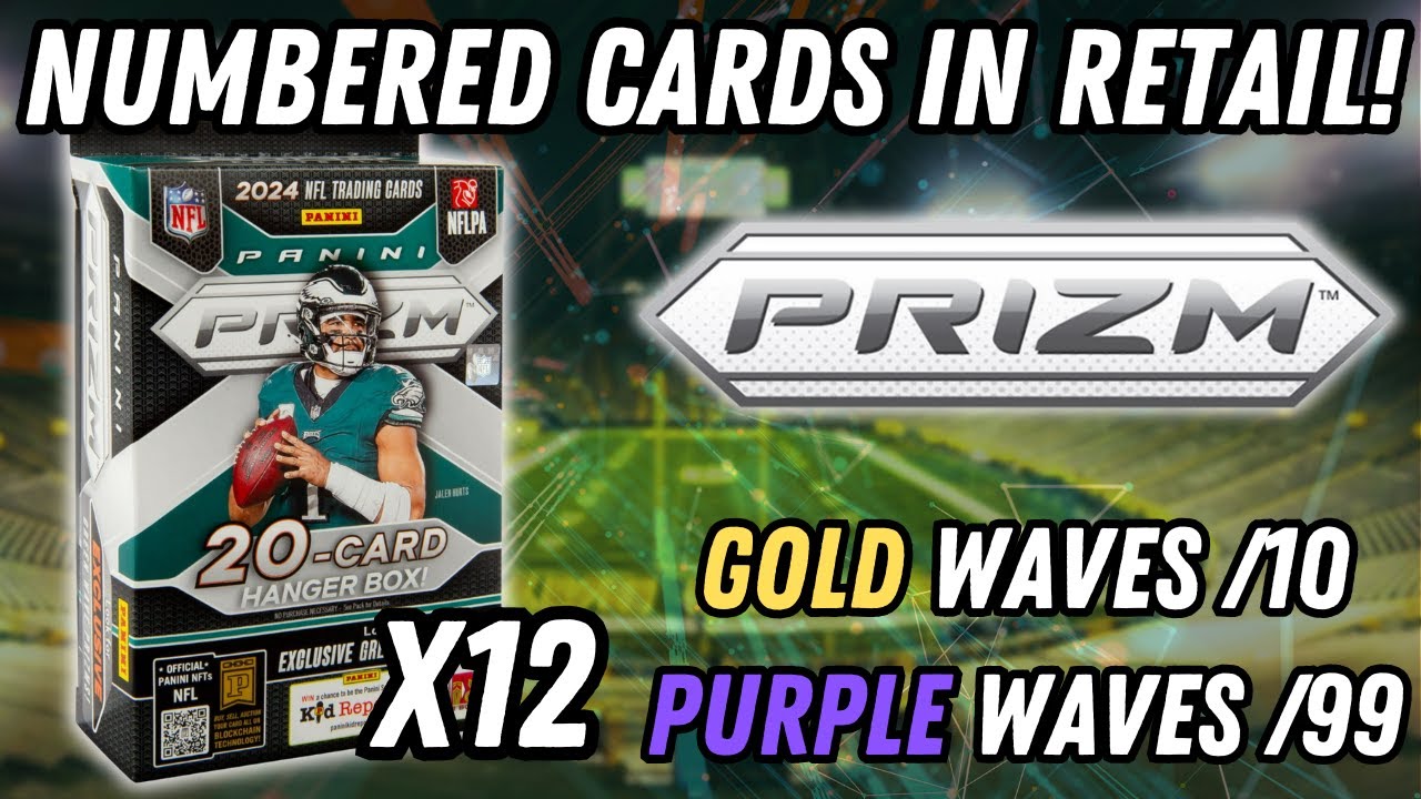 THE HIGHEST RETAIL PRIZM CEILING! 2024 Prizm Football Hanger Box Review!