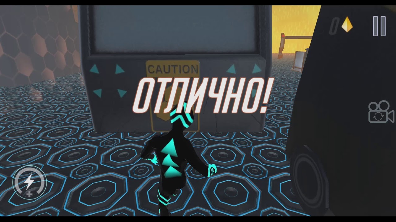 Parkour 3D Robot Endless Runner 2049 online multiplayer. Gameplay.