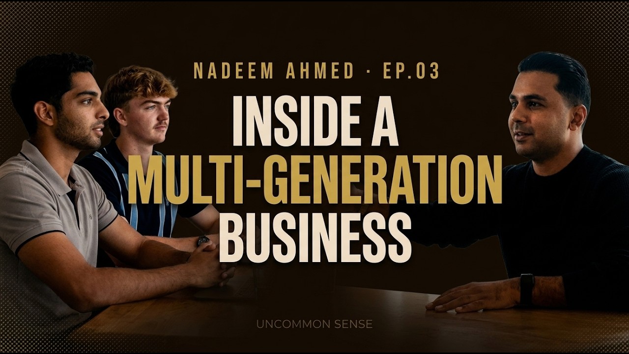 🎙️ EPISODE 3: Nadeem Ahmed | Inside a Multi-Generation Business Built on Trust & Legacy