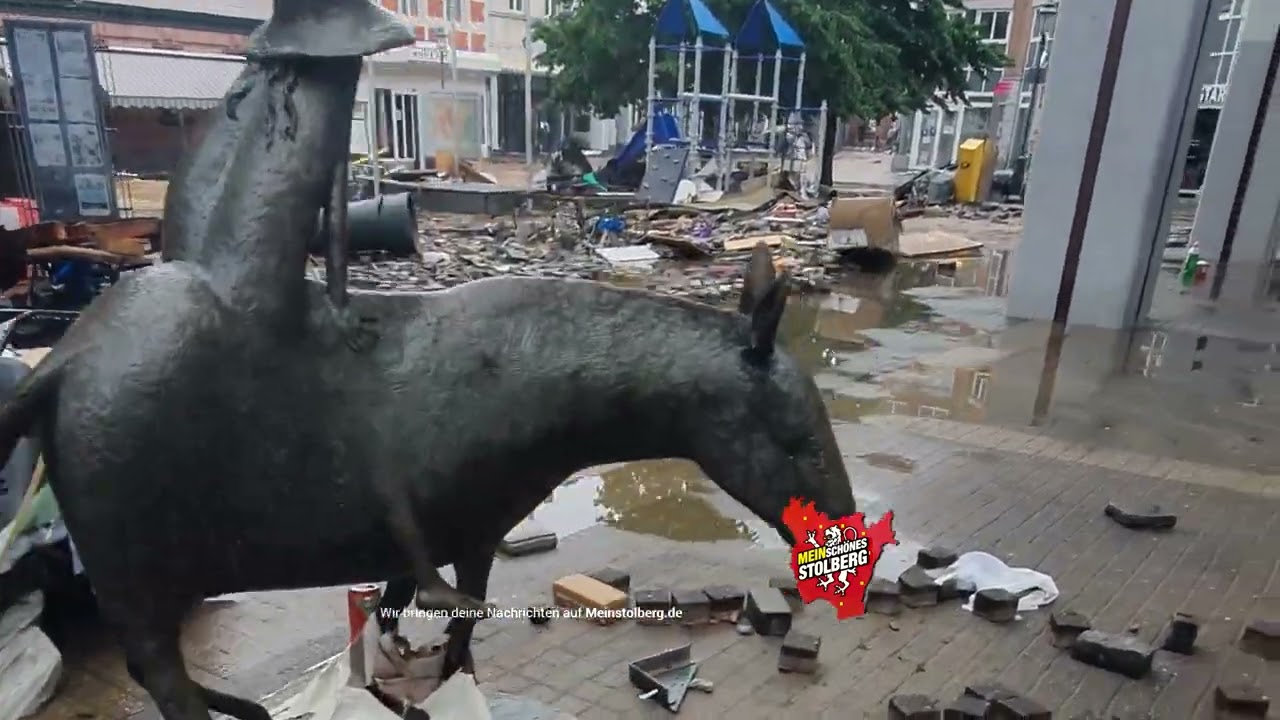 Kupferstadt Stolberg - Der Tag nach der Hochwasserkatastrophe