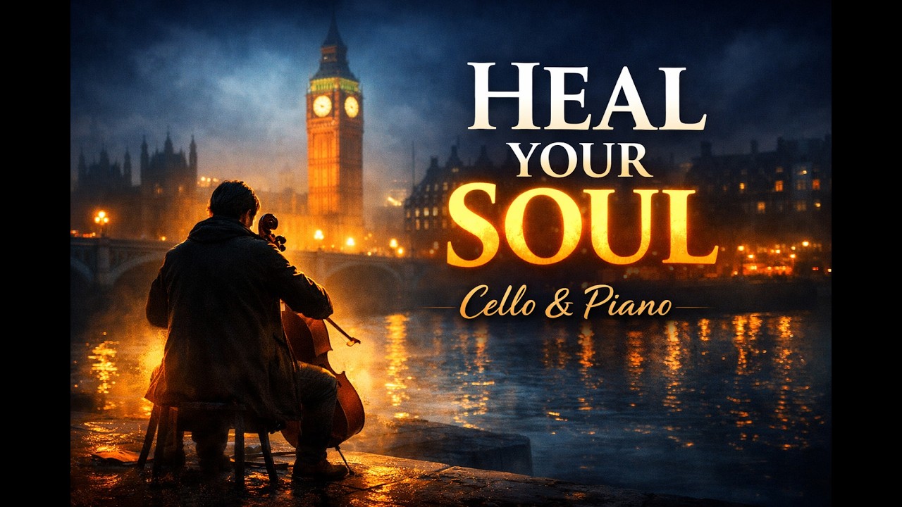 HEAL YOUR SOUL IN LONDON — Relaxing Cello & Piano by the Thames