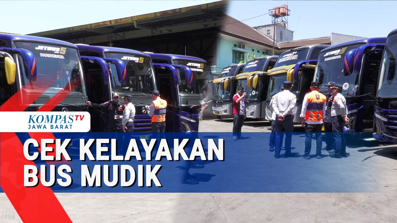 80 Persen Bus di Jawa Barat Dinyatakan Layak Jalan