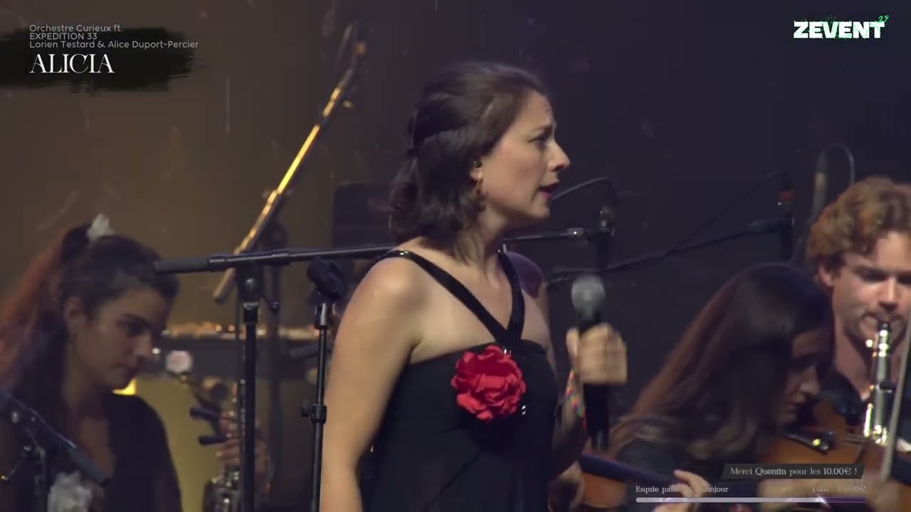 Alice Duport-Percier x Lorien Testard - Alicia (Live @ Zevent)