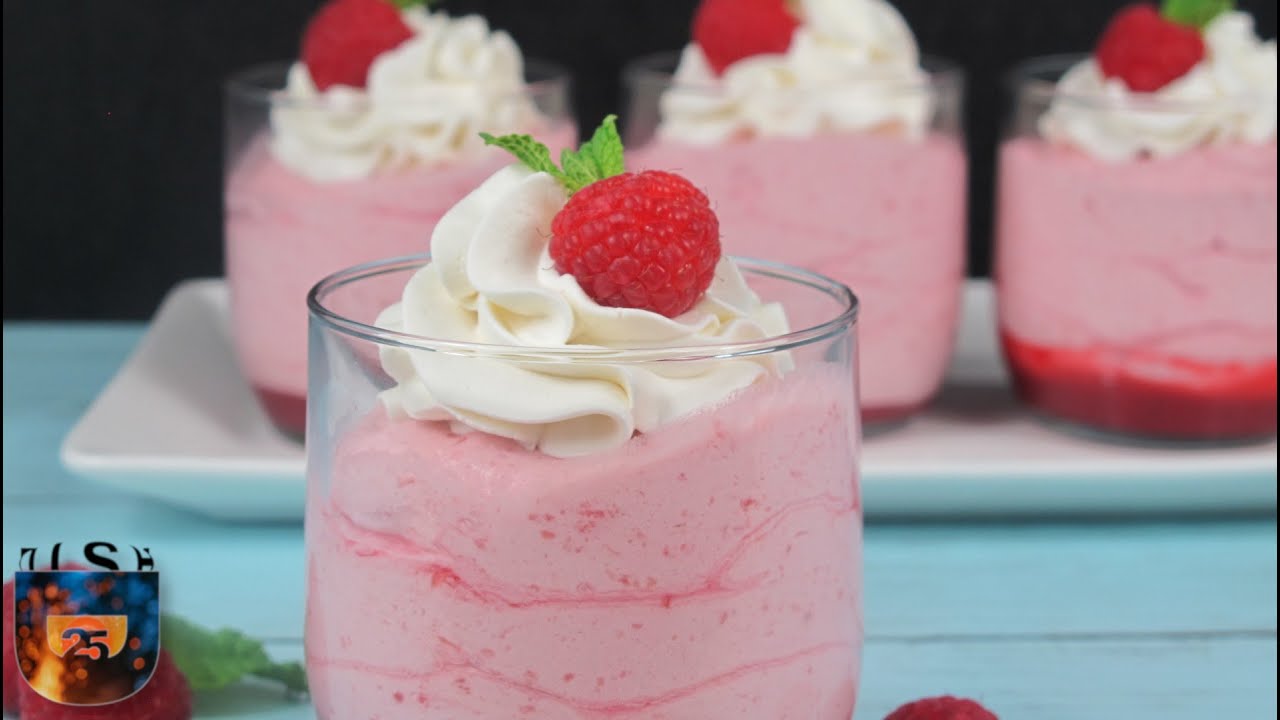 Raspberry Mousse Recipe | Dish25