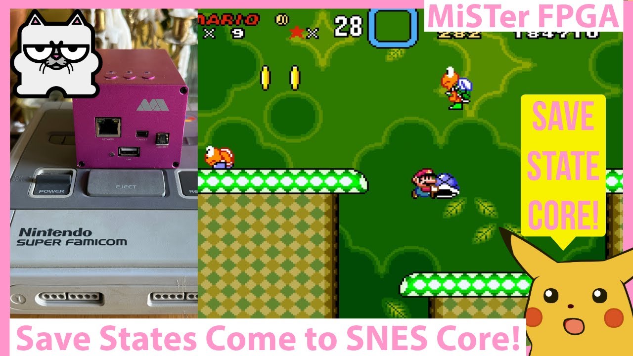 MiSTer FPGA SNES Core Just Got Save States!