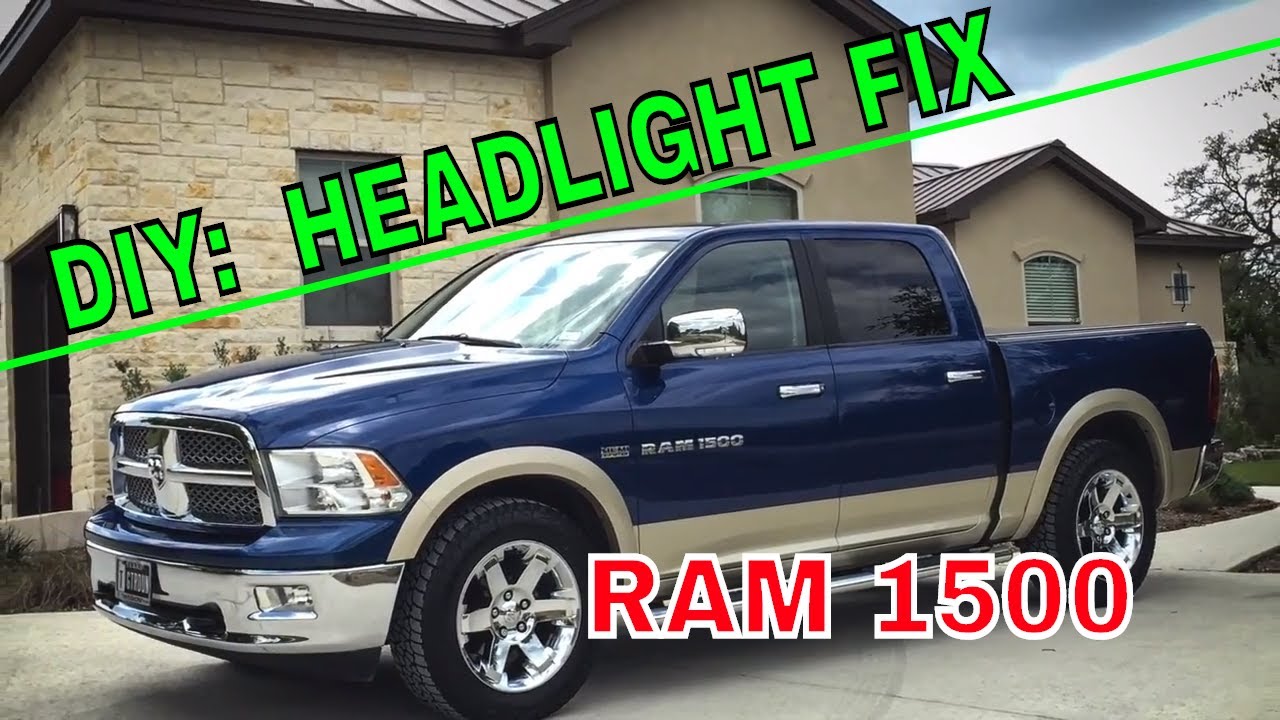 HOW TO: Ram 1500 Headlight bulb replacement