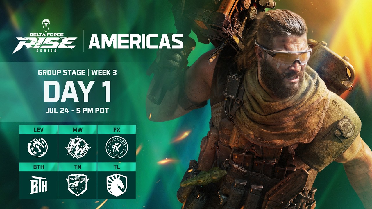 Delta Force Rise Series | AM | 2026 S1 | Group Stage Week 3 Day 1