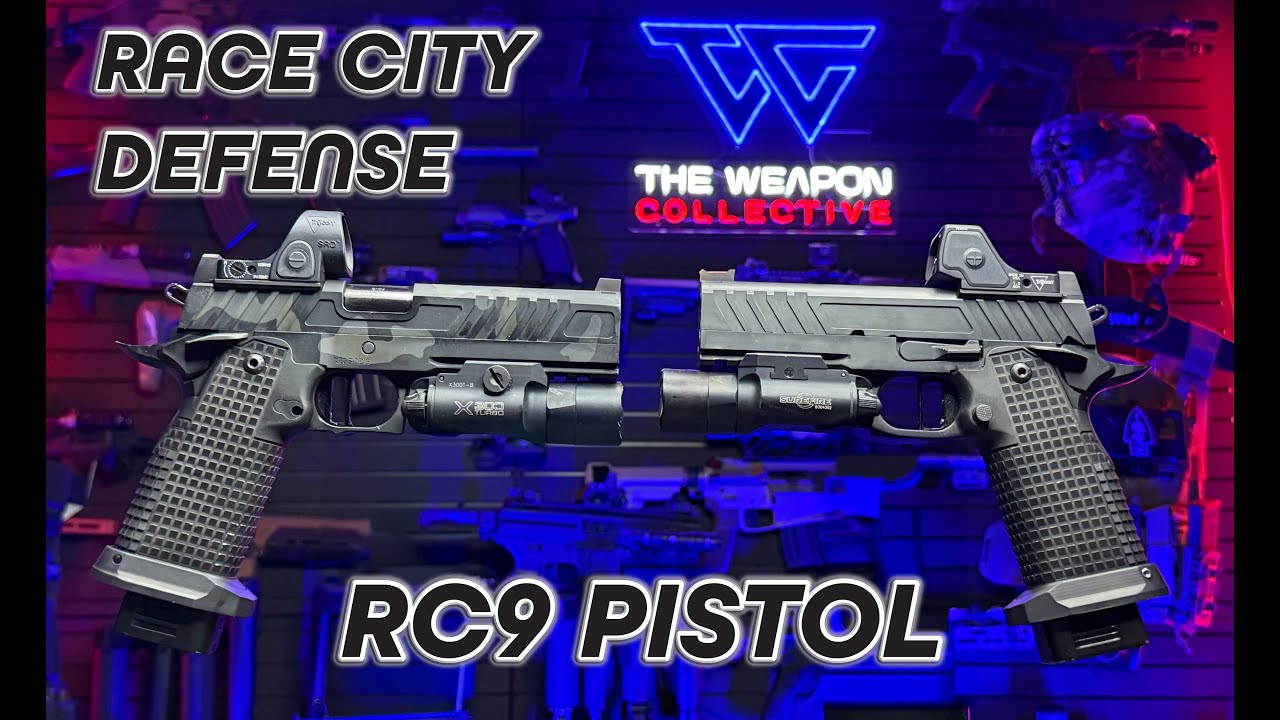 RACE CITY DEFENSE, RC9 PISTOLS!