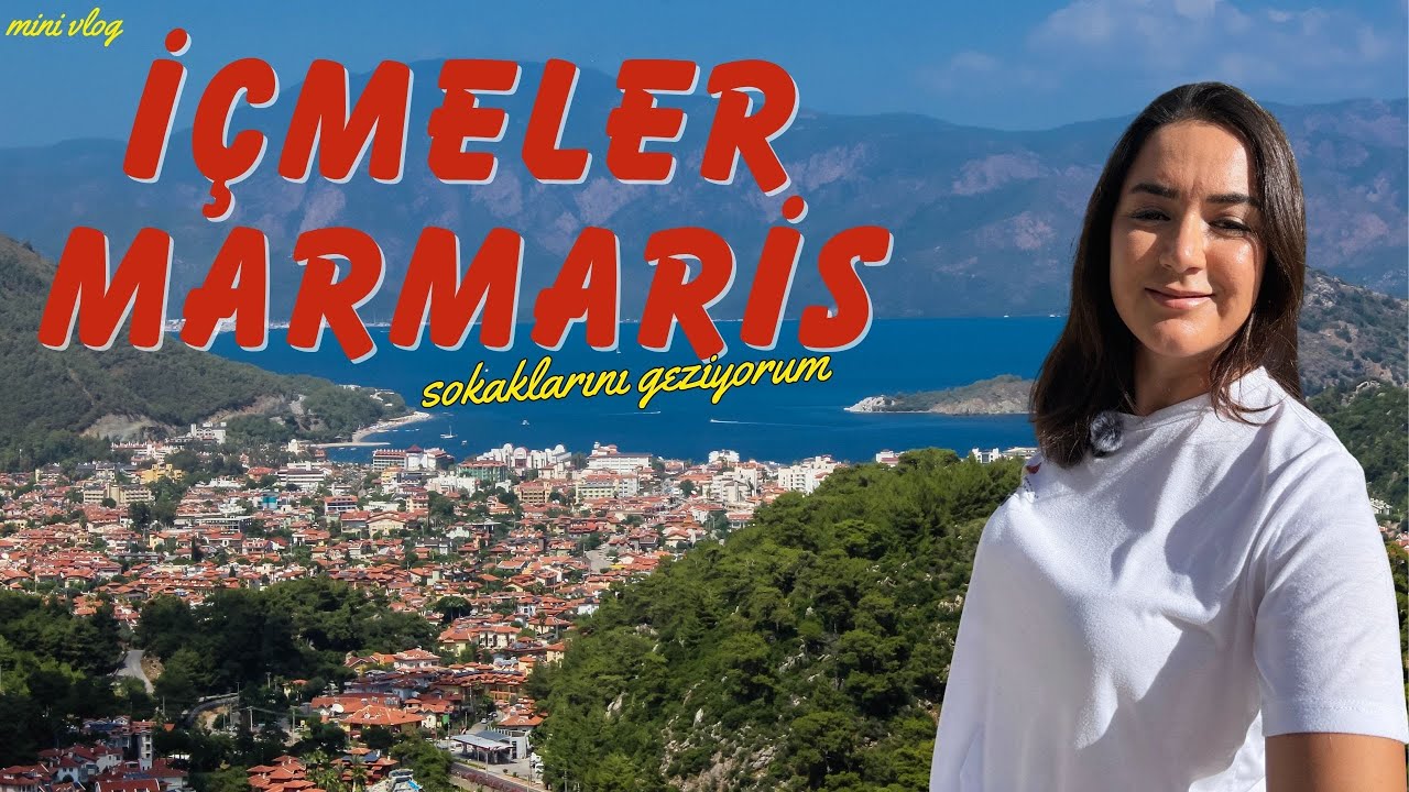 İÇMELER MARMARİS SOKAKLARINI GEZİYORUM | İÇMELER DE KIŞIN YAŞAM NASIL OLUYOR? MARMARİS GEZİ REHBERİ
