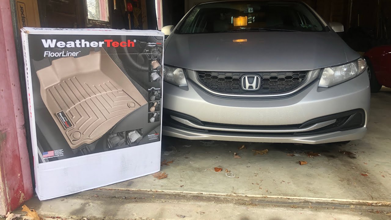 Got WeatherTech FloorLiner For My 2013 Honda Civic! (I got impatient and couldn&rsquo;t wait any longer!)