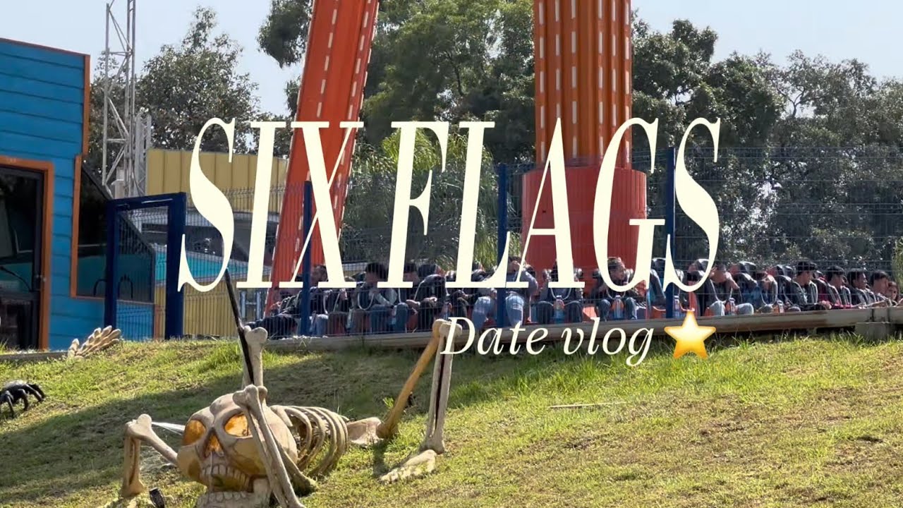 Six Flags México | Date vlog °❀⋆.ೃ࿔*:･