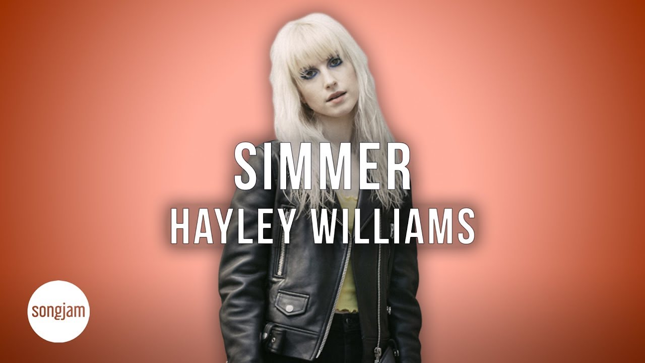 Hayley Williams - Simmer (Official Karaoke Instrumental) | SongJam