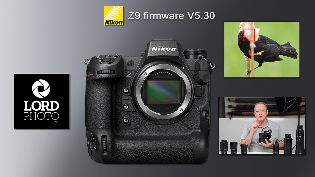 Firmware 5.30 pour le Nikon Z9