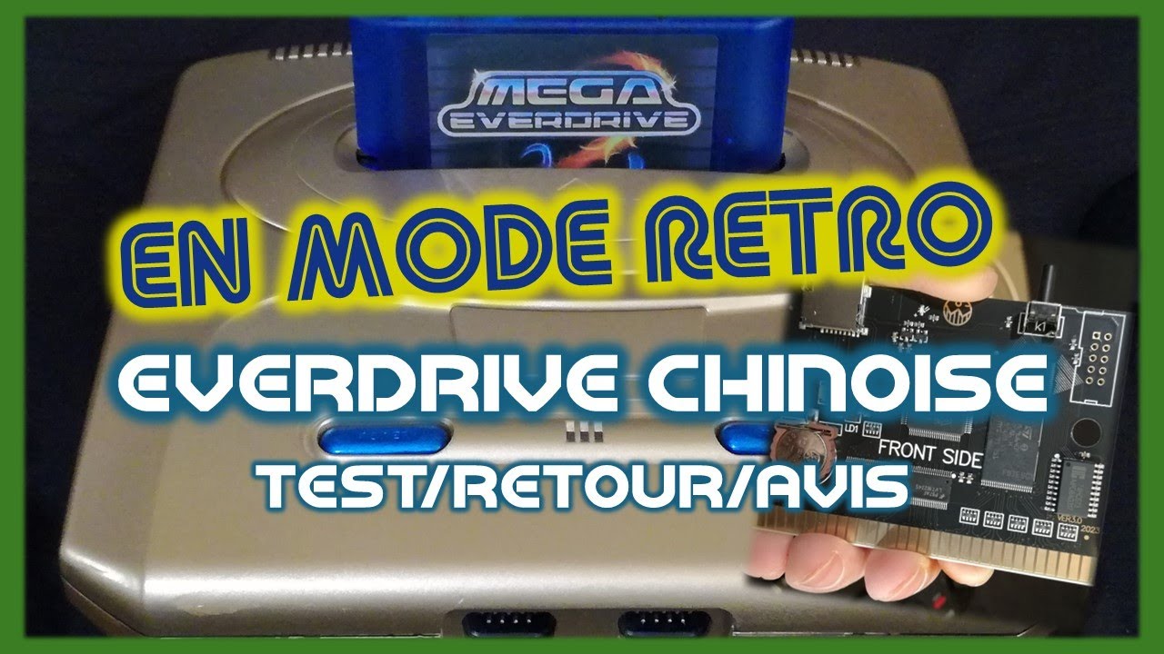 Everdrive Megadrive non officielle - retour /avis /conseil - En Mode Retro special matos #megadrive