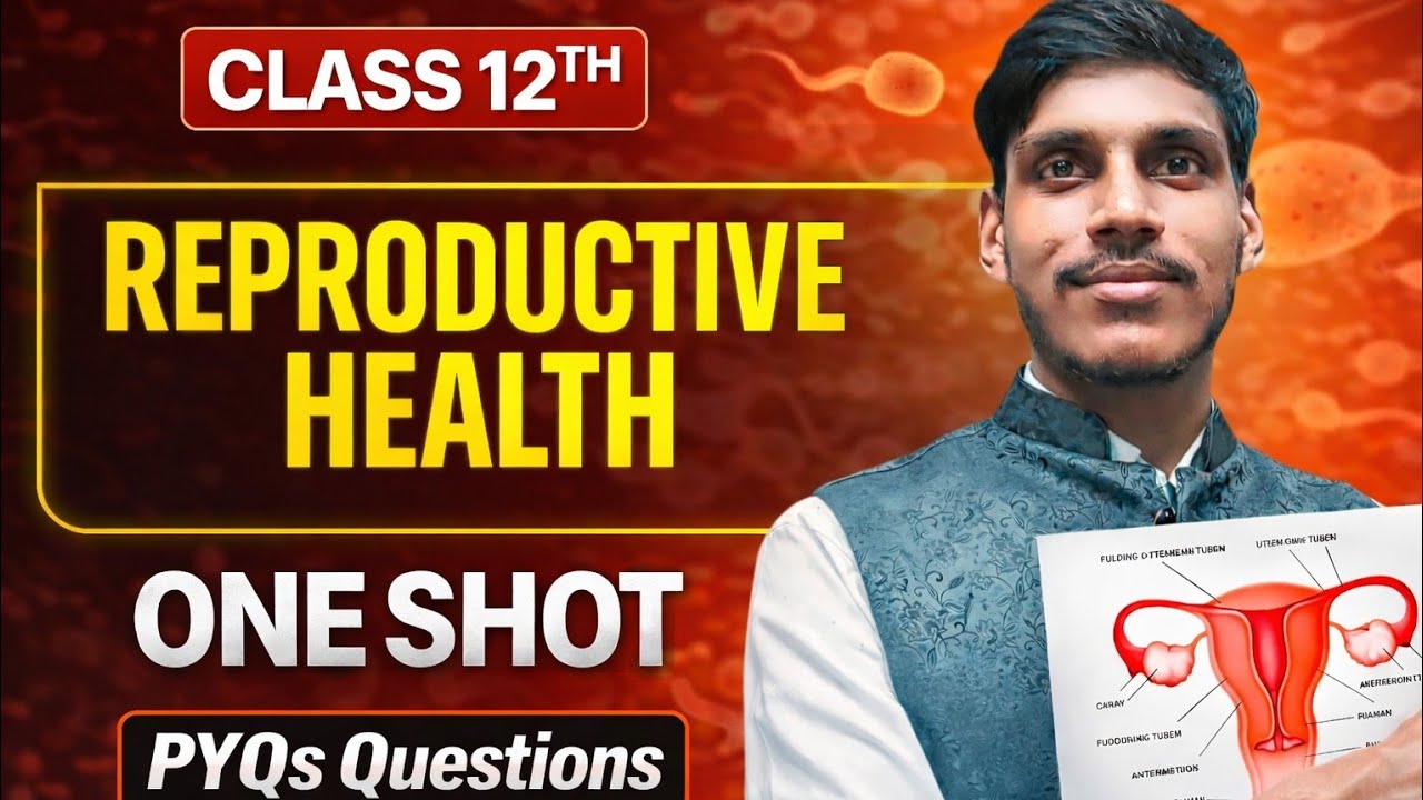 Reproductive Health Important Questions | Class 12 Biology | 100% Board Focus