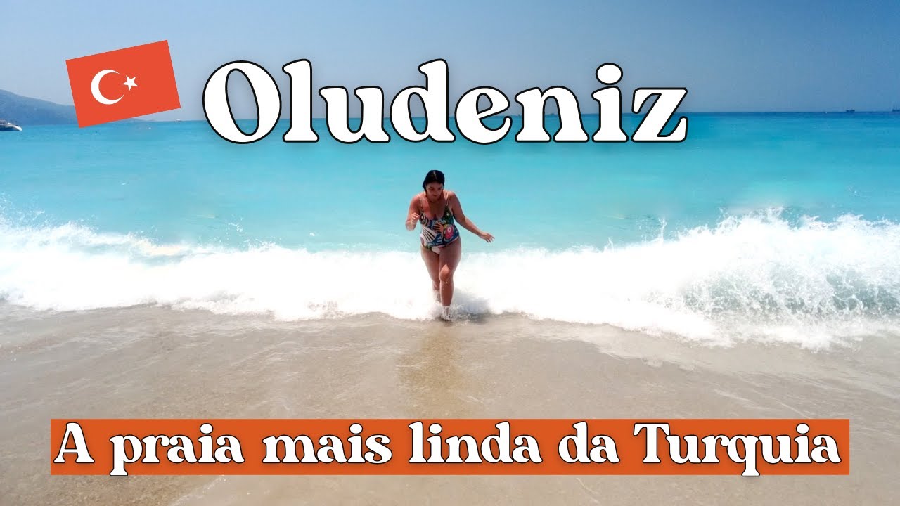 Oludeniz - A PRAIA mais LINDA da TURQUIA - Fethiye - Turismo Turquia