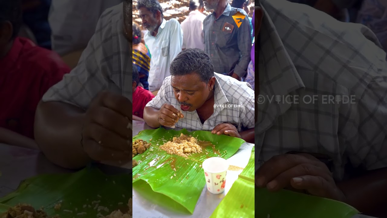அந்தியூர் 4 டன் பிரம்மாண்ட கிடா விருந்து🔥 | Voice of Erode 🤯