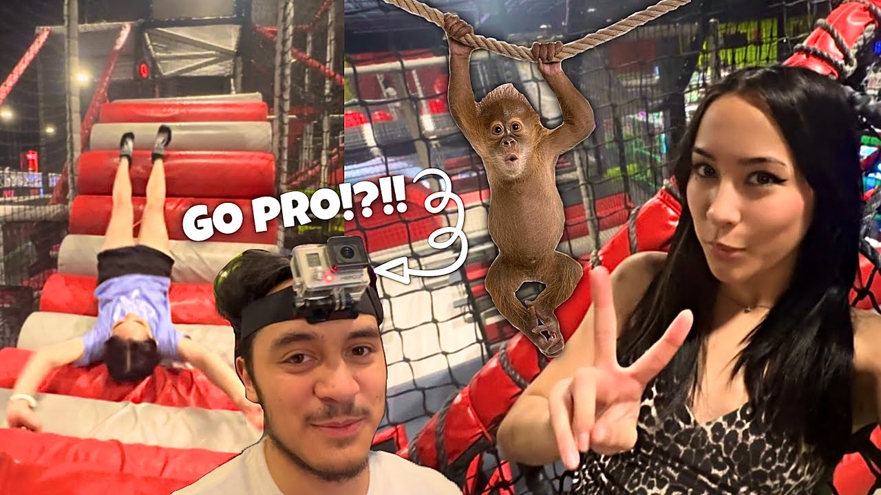 WENT WENT TO AN ADVENTURE PARK!!! (Epic GO PRO footage)