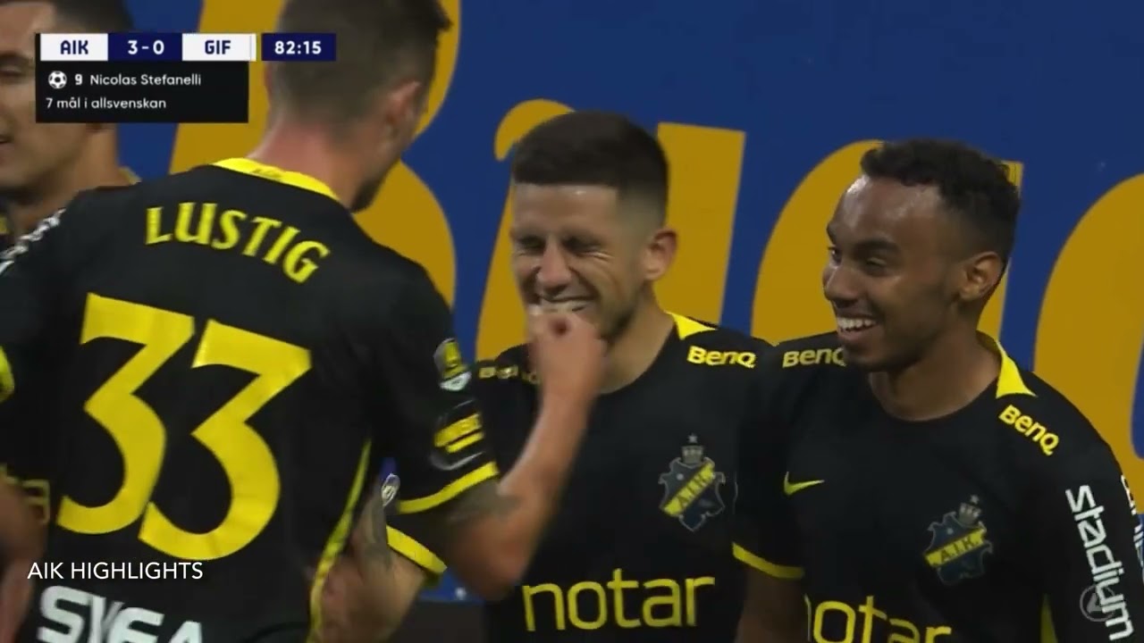 AIK - GIF Sundsvall | Omgång 21 2022
