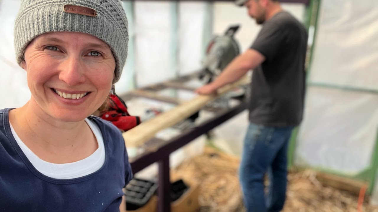 DITL | Scratch Cooking on the Cheap | Pea Soup, Yogurt, Soil Blocks, Greenhouse Upgrade