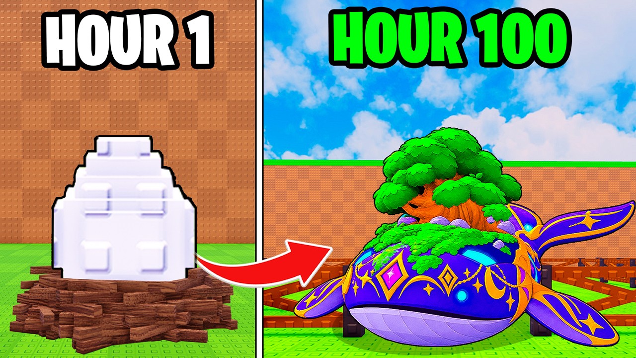 I Spent 100 Hours in Steal an EGG!