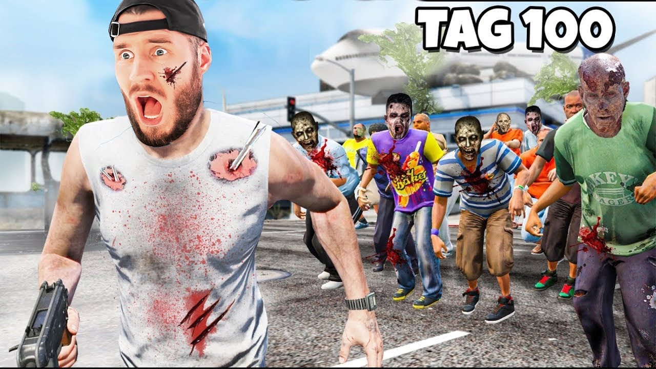 LETZTER ÜBERLEBENDER in der YOUTUBER ZOMBIE APOKALYPSE!