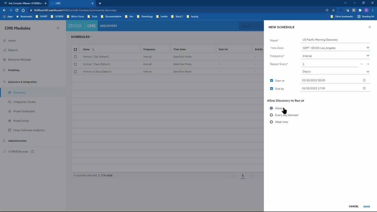 Demo of Discovery Using the new CMS UI of Universal Discovery and CMDB (Discovery UI: Part 4 of 4)