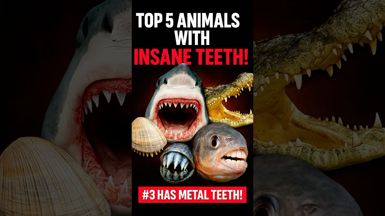“This Animal Has 25,000 Teeth – And It’s Not a Shark!”