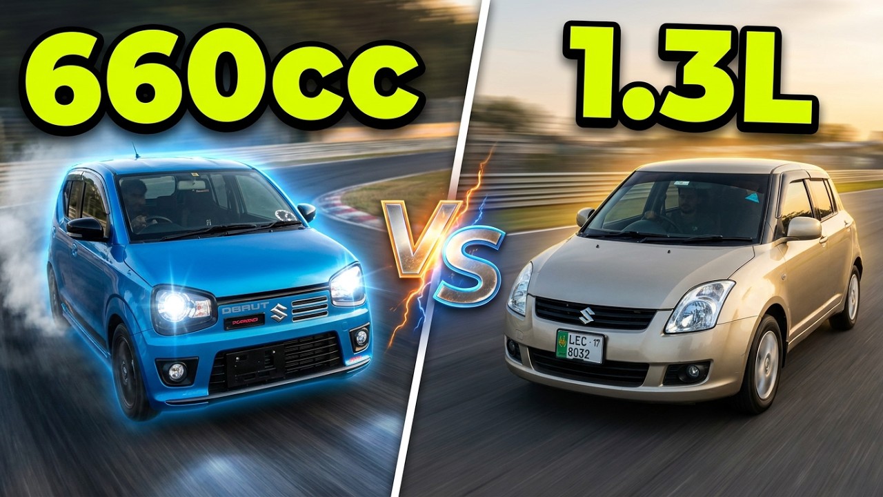 Drage Race Suzuki Alto Vs Suzuki Swift and Toyota Yaris 1.3 CVT