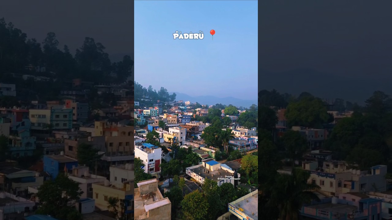 paderu drone visuals #paderu #araku #anakapalli #narsipatnam #chodavaram #madugula #clouds #nature