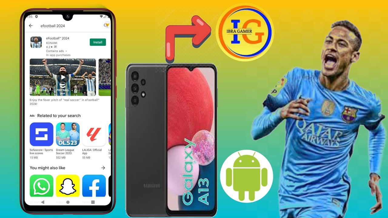Hada soo dagso Efootball 2024 adigo mobile ram 2 wadata A10,A11,A13😱Subscribe To My YouTube Channel