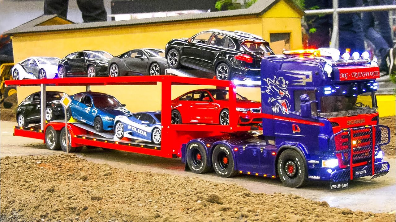 RC TRUCKS, RC MACHINES, RC HEAVY HAULAGE, RC CONSTRUCTION SITE ACTION!! KABOLITE K350, RC4WD 693T