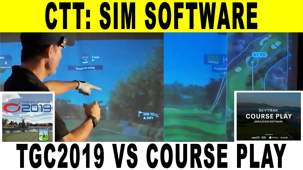 CTT: SkyTrak Course Play vs TGC2019