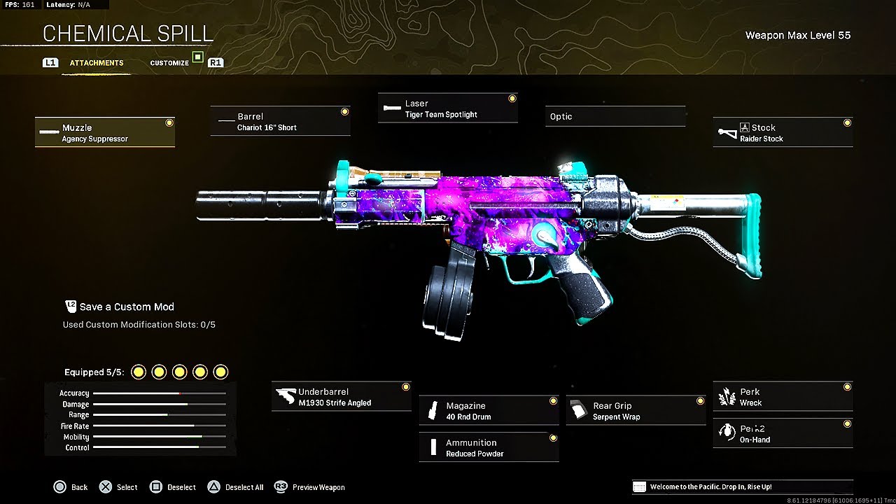 Warzone #1 MP5 Setup (Best MP5 Class) - Season 4
