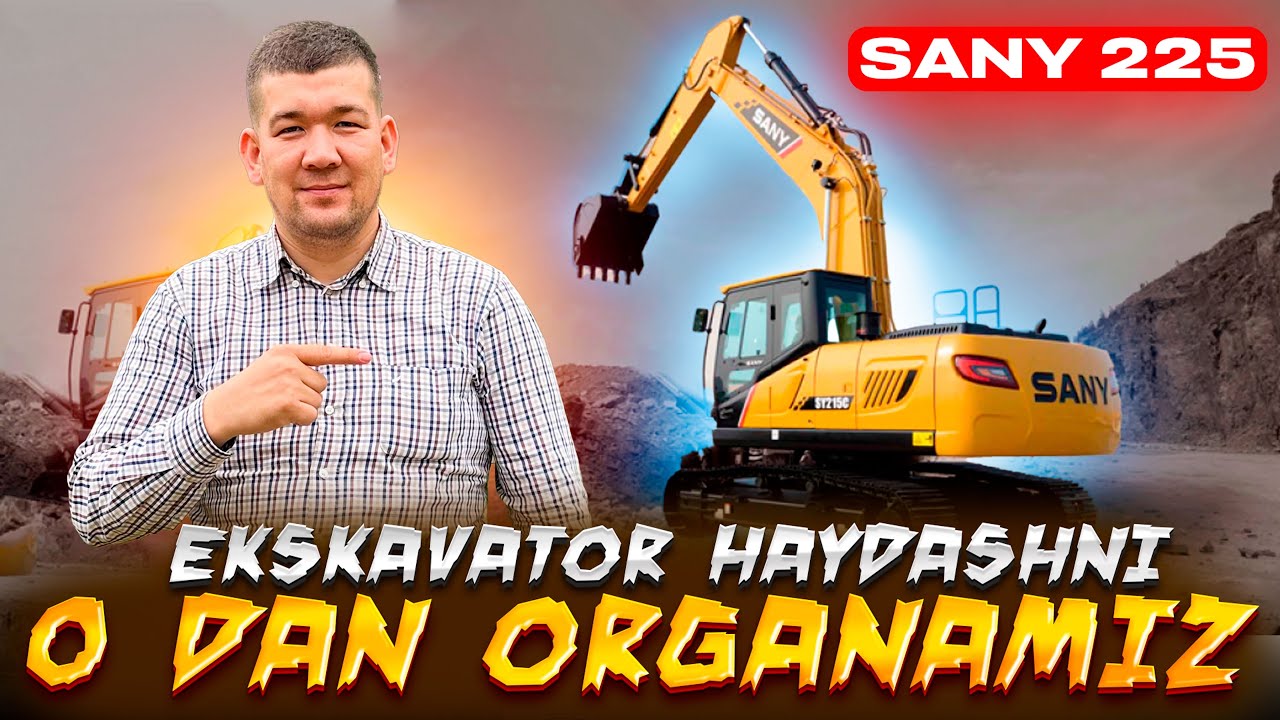EKSKAVATOR HAYDASHNI 0 DAN O’RGANAMIZ | 1 - QISM (exclusive)