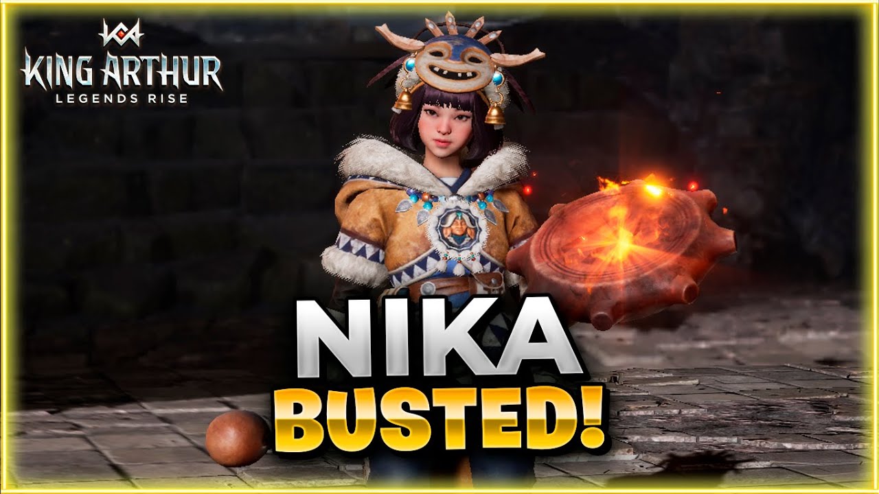 The MOST OP Legendary?! Nika Showcase King Arthur: Legends Rise