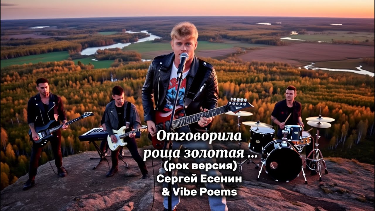 Отговорила роща золотая… (рок версия) Сергей Есенин & Vibe Poems 