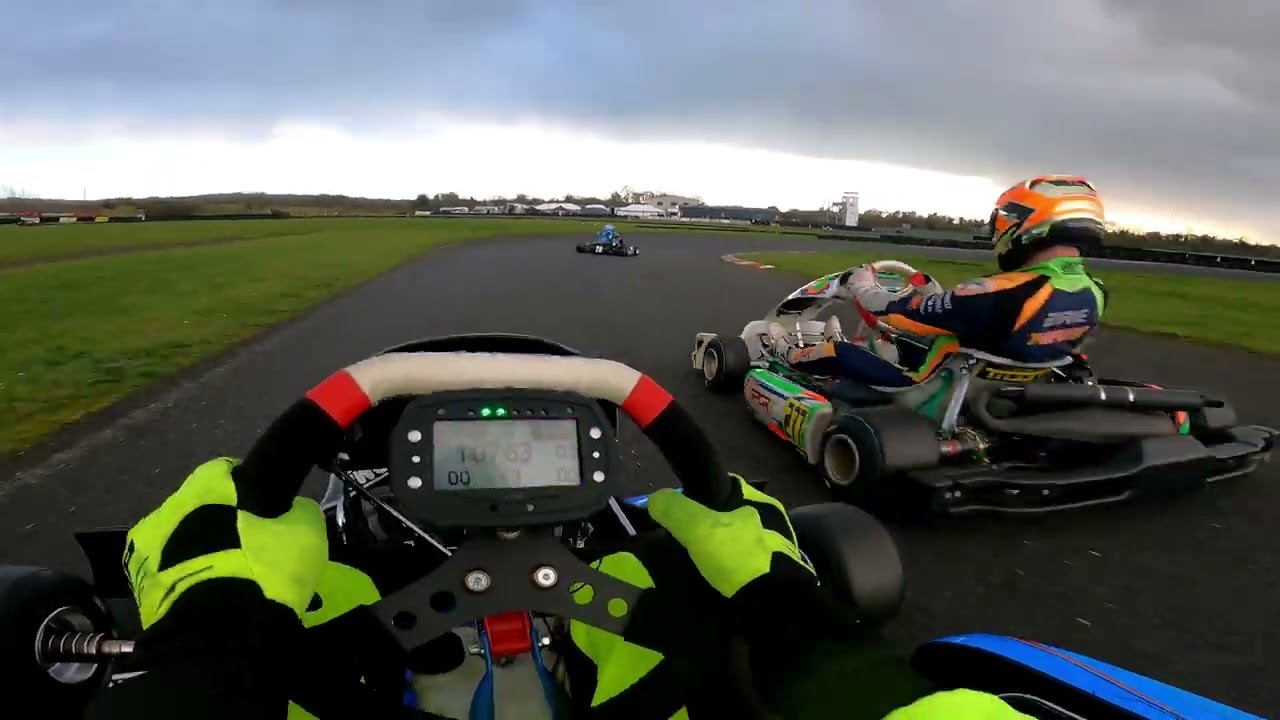 Ulster Karting Club UKC practice session 2
