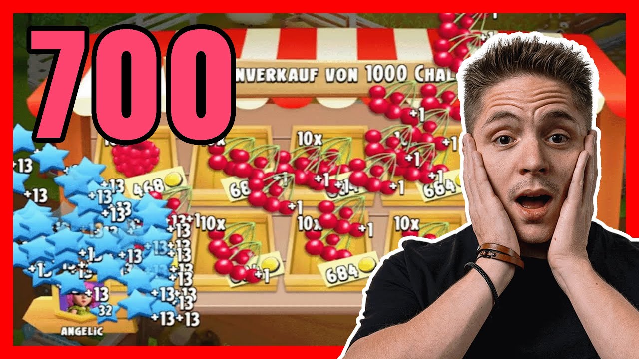 700 KIRSCHBÄUME 😂 - VIEL XP UND GELD 😍 Hay Day 1000er Challenge Part 6