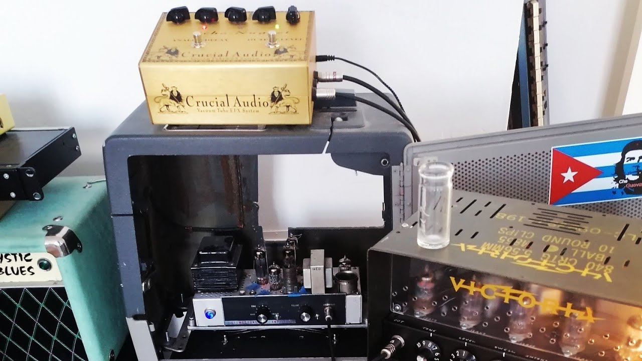 The ultimate slide tone! Ry Cooder style rig.