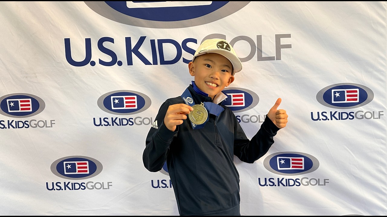 Zona Jo 🥇fighting through push to shoot 1 over and taking 1st place  @u.s.kidsgolf (B10) Tournament