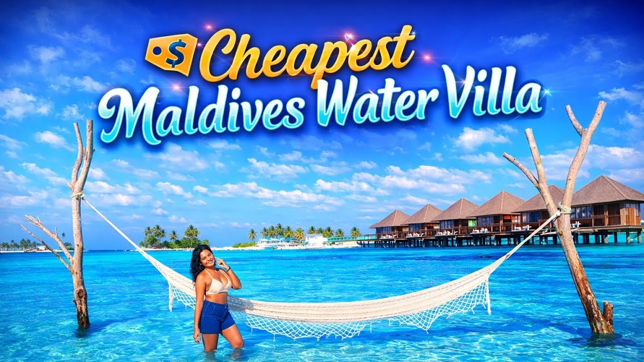 Indian Girl In Maldives's 🇲🇻 Cheapest  Water Villa | Maldives Water Villa Price and Booking Details 