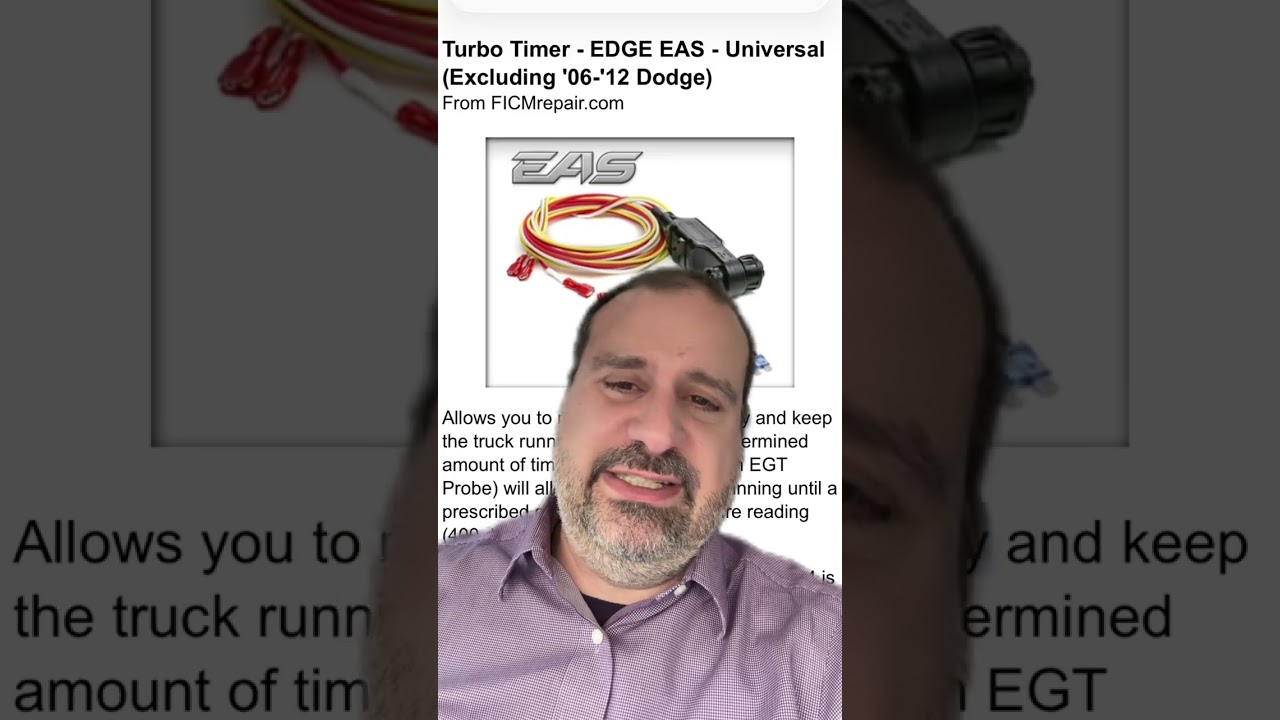 emulah23 Pozwalasz turbosprężarce ostygnąć? #turbo #edge #konserwacja #dlaciebie #mechanik