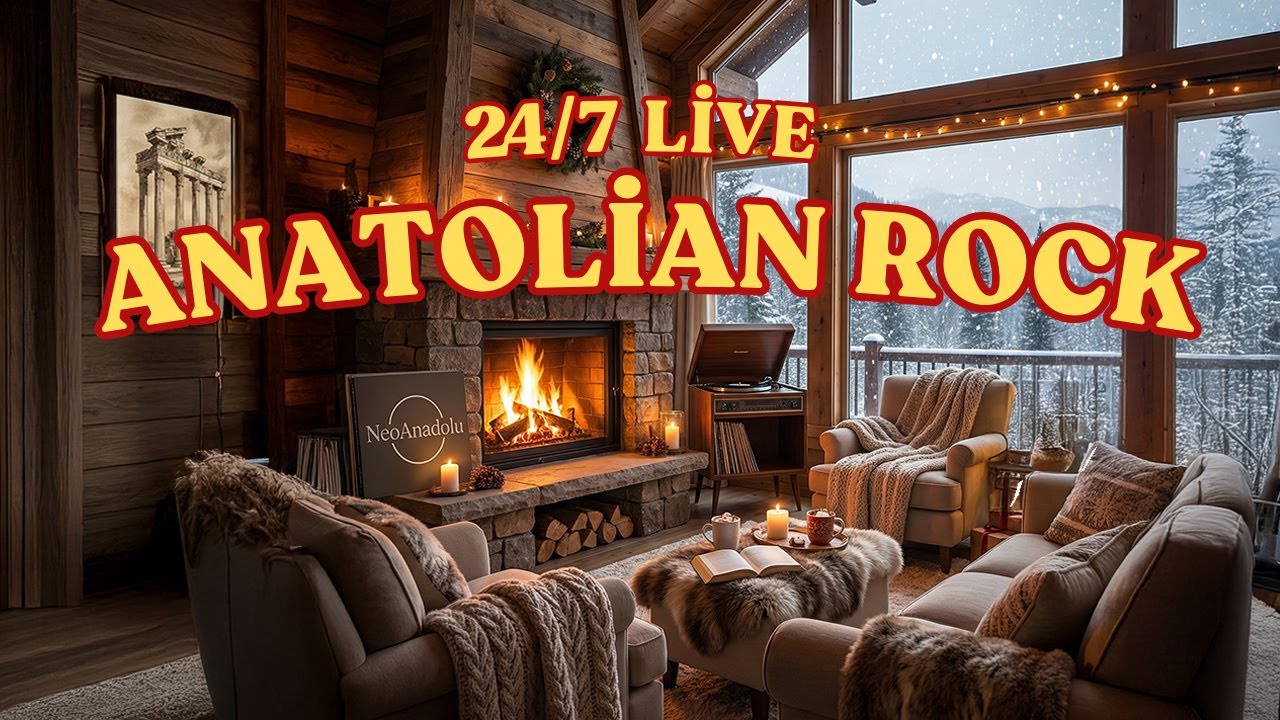 🎸24/7 Best of 70s Anatolian Rock: 70'ler Anadolu Rock En İyi Efsane Şarkılar |  Canlı | NeoAnadolu